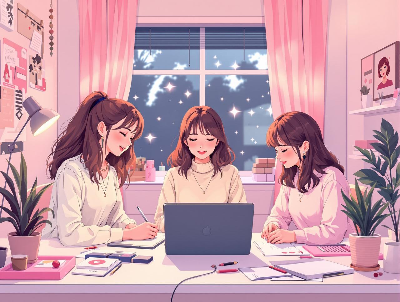 络剧短剧 - 品牌故事 络剧短剧创始团队 - 三个女孩的初心故事